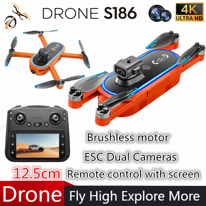 Drone Camera Hd - 2025 S186 Drone profesional 4K HD