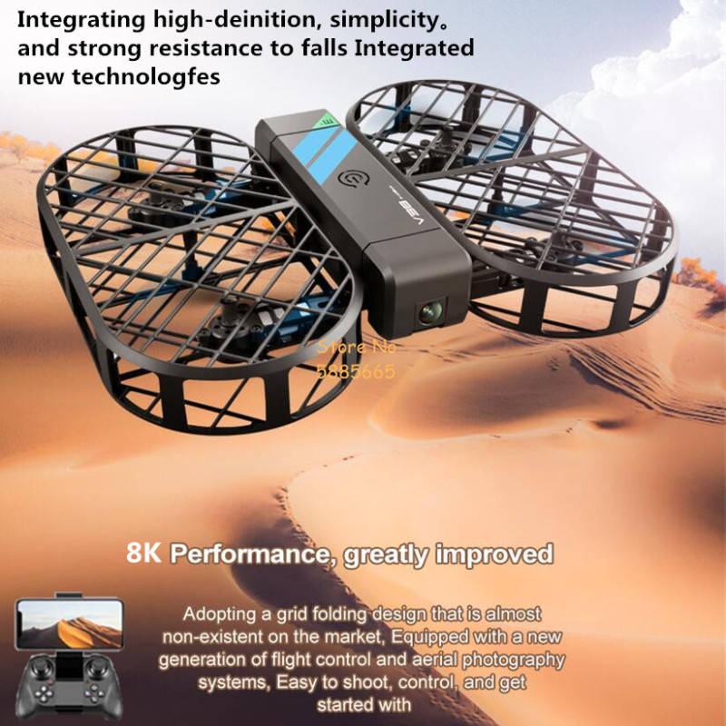 Drone Camera Hd - Cámara HD 8K 360 ° Protección