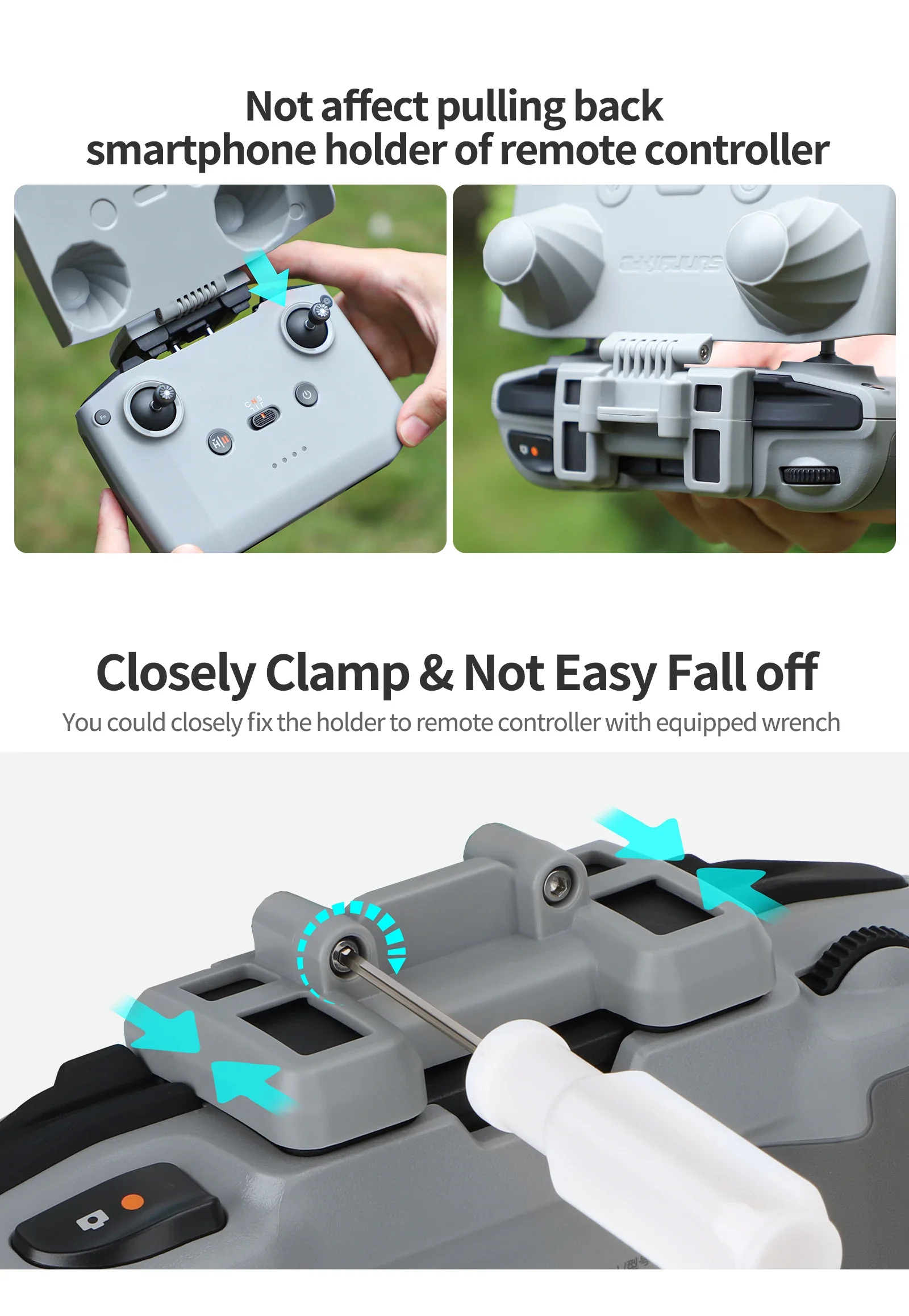 Protector de controlador 2 en  - Dji Drone Mini 3 reseña y precio