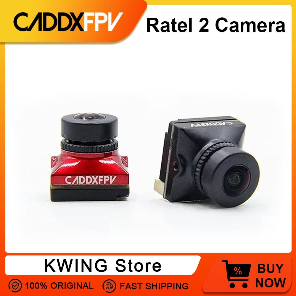 Caddx Ratel 2 V2 cámara FPV Ra - Drone Camera Lens reseña y precio