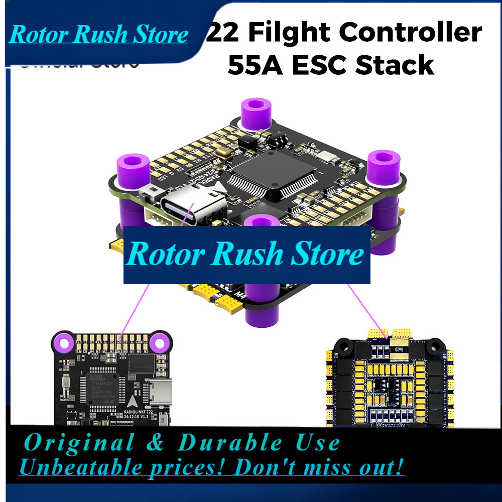 Controlador de vuelo RoRusRadi - Betaflight Fc F7 reseña y precio