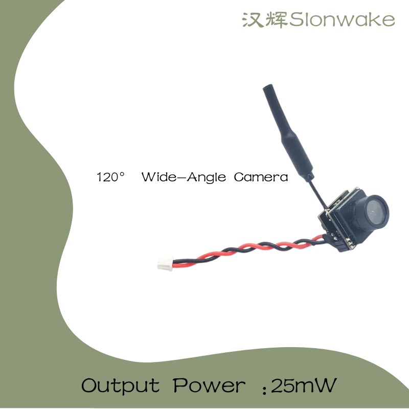 Slonwake 5.8G 48CH 25mW FPV VT - Drone Camera Wide Angle reseña y precio