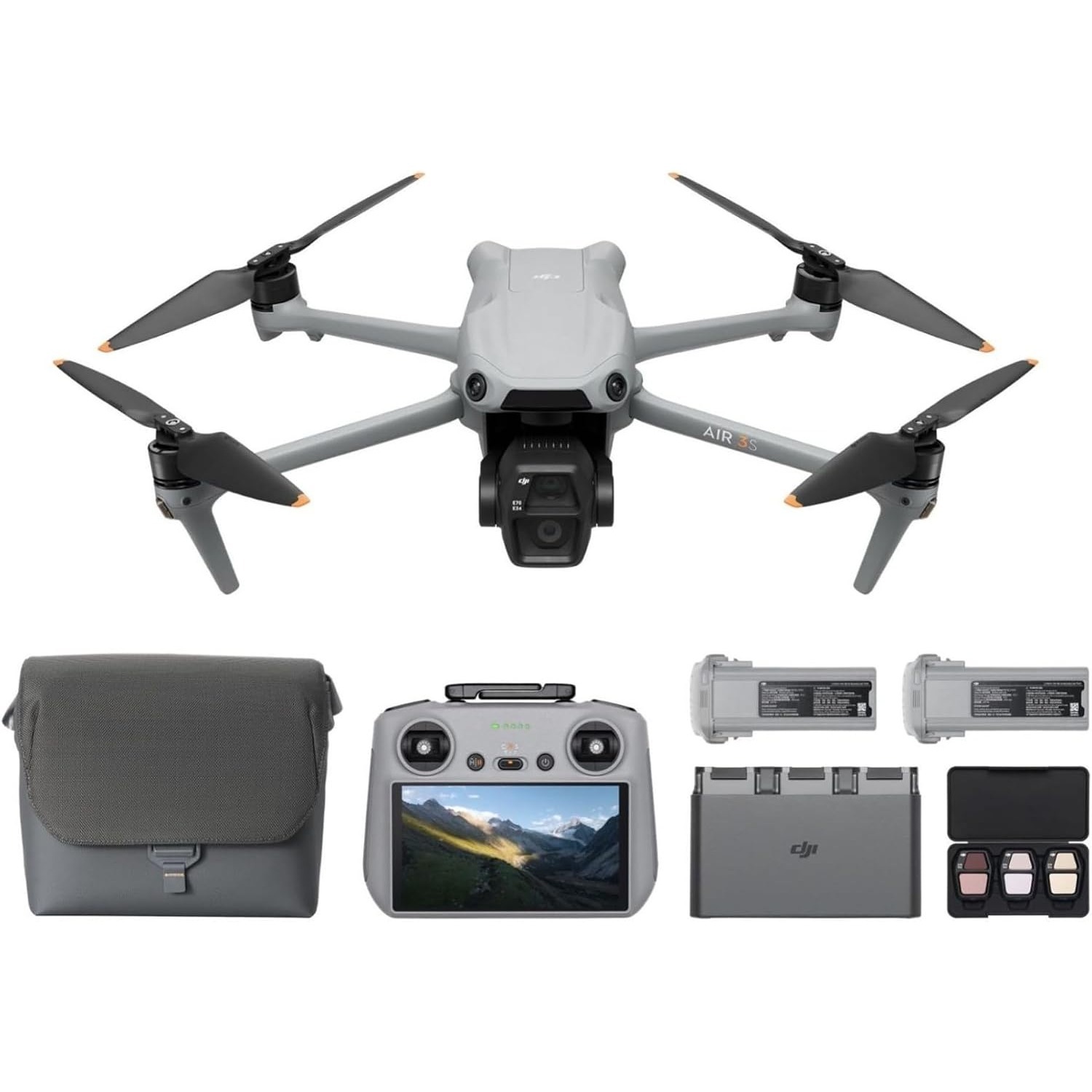 DJI Air 3S Fly More Combo (Con - Drone Camera Wide Angle reseña y precio