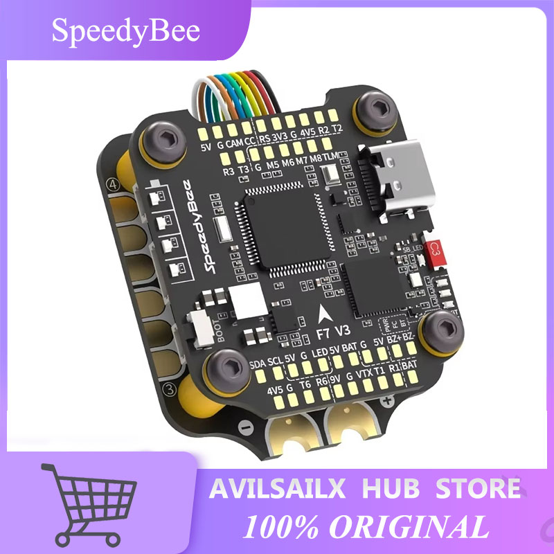 SpeedyBee F7 V3 BL32 50A 30x30 - Betaflight Fc F7 reseña y precio