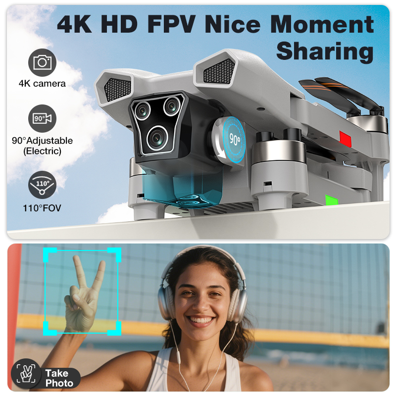 NUEVO Dron L017 Pro con Motor  - Drone Camera Wide Angle reseña y precio